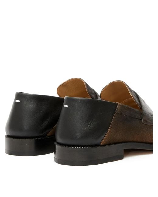 Maison Margiela Tabi City ローファー Brown