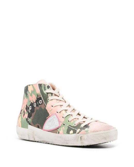 Philippe Model White Prsx High Sneakers