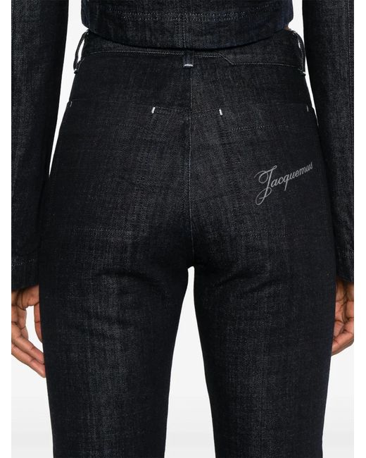 Jacquemus Blue Tailored High-Waist Jeans