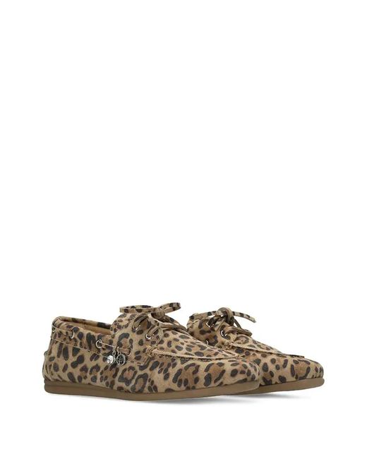 Mexx Multicolor Leopard-Print Loafers