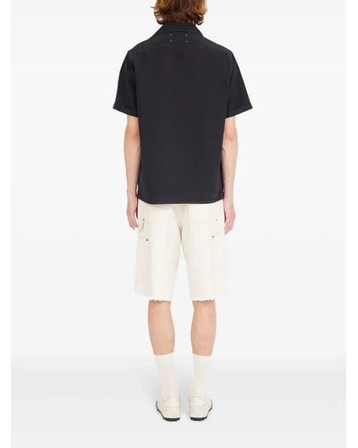 Maison Margiela Black Cotton Shirt for men