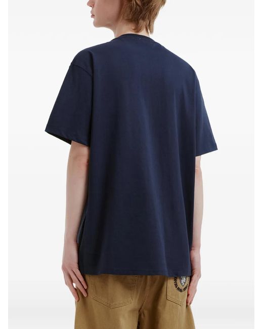 Chocoolate Blue Round-Neck T-Shirt for men