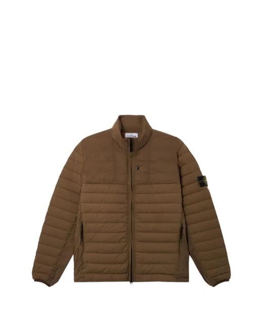 Stone Island Brown Mini Jacket For for men