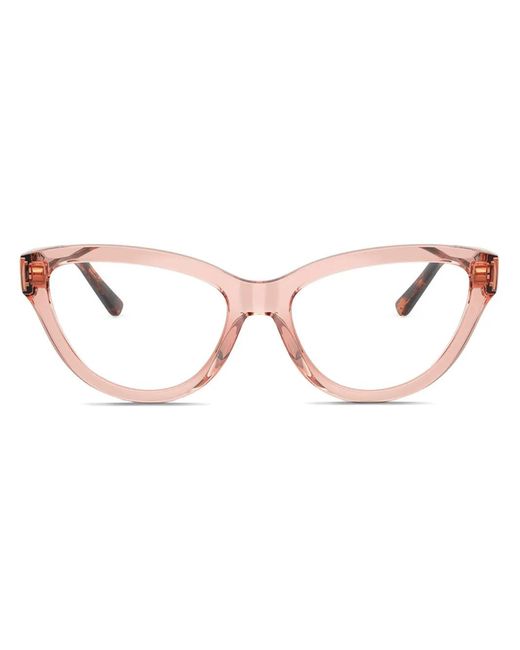 Vogue Eyewear Bril Met Cat-Eye Montuur in het Pink