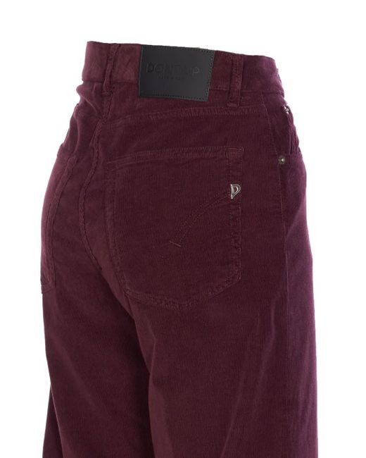 Dondup コーデュロイ パンツ Red