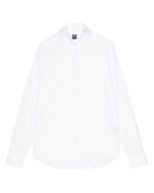 Camicia Sean di Fedeli in White da Uomo