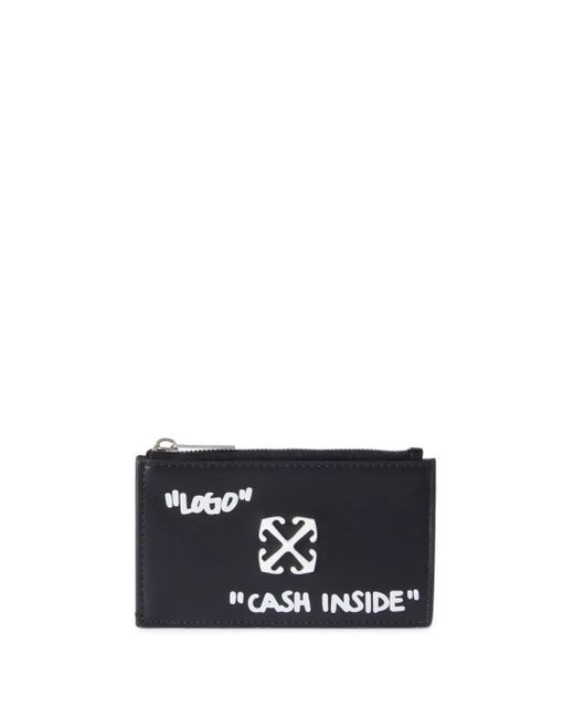 Off-White c/o Virgil Abloh Jitney Quote カードケース White