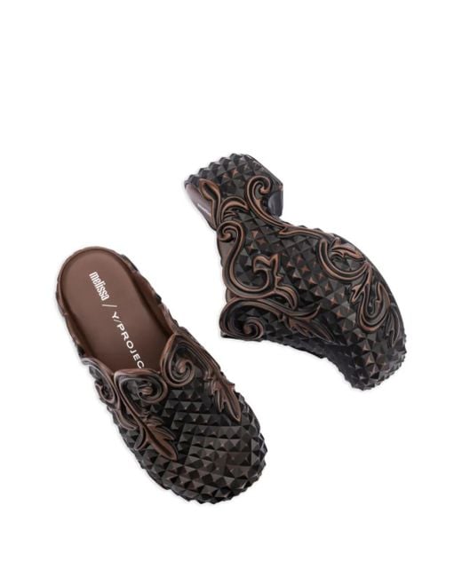 Y. Project Black X Melissa Court Clogs