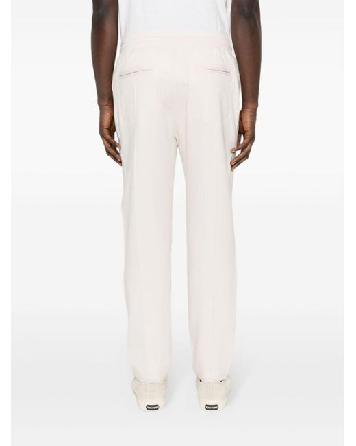 Brunello Cucinelli Natural Tapered Track Pants for men