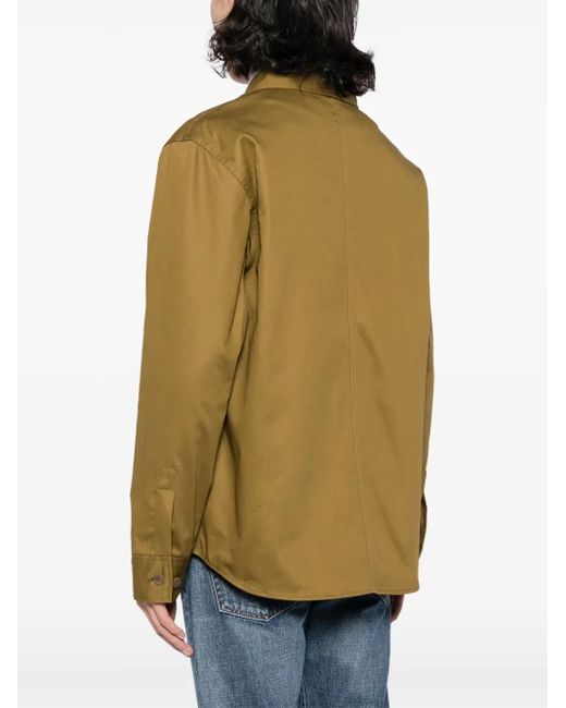 Maison Kitsuné Green Overshirt Clothing for men