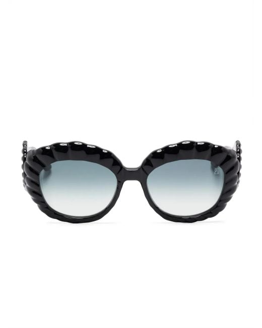 Anna Karin Karlsson Black Shade Of Sirens Sunglasses