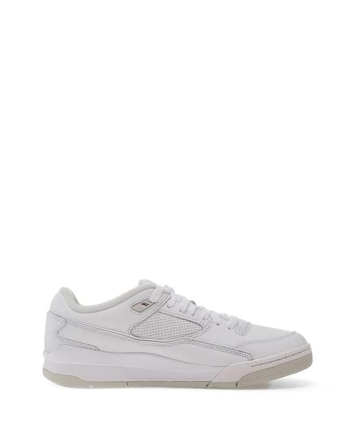 Nike White Flight Court Low-Top Sneakers for men