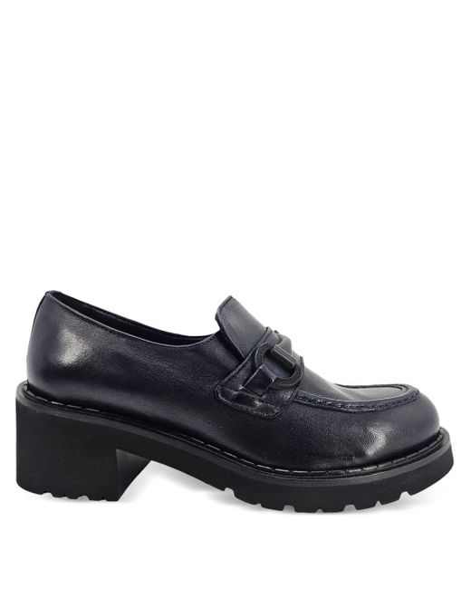 Madison Maison Black Chunky Lug-Sole Loafers