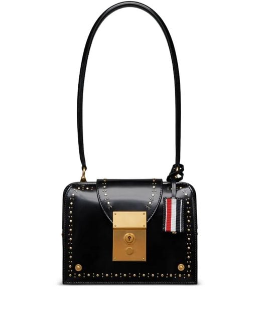 Thom Browne Black Mrs. Thom Triangle Shoulder Bag