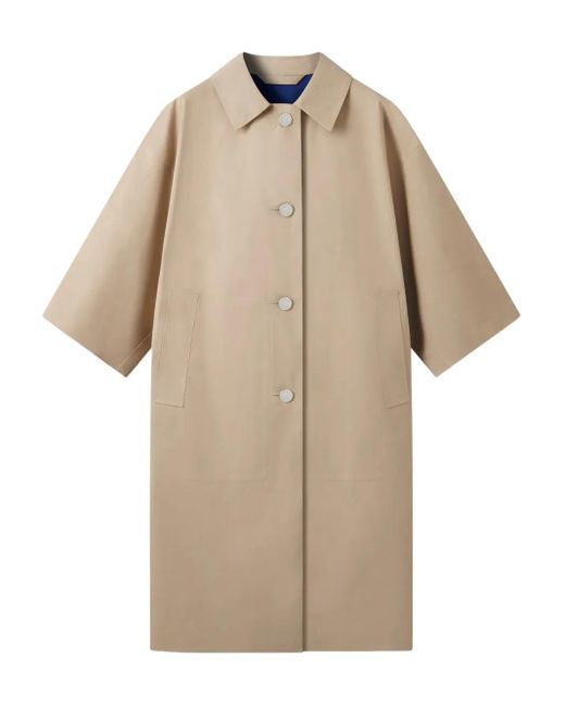Abrigo Collin con botones Mackintosh de color Natural