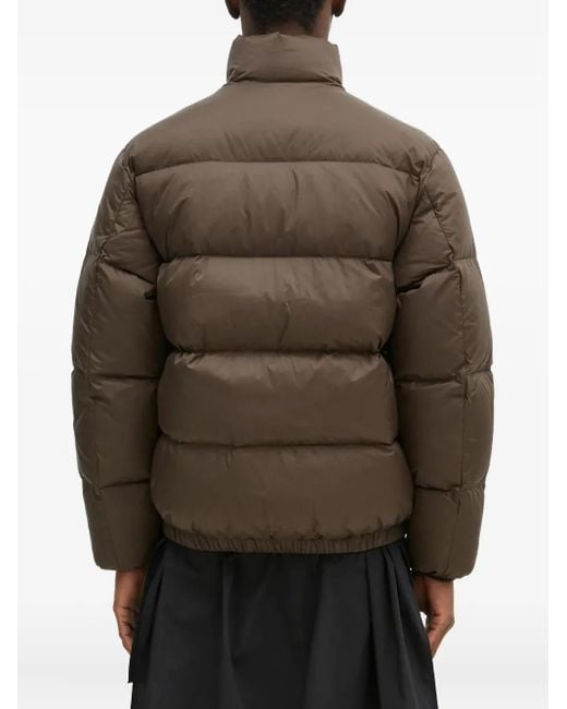 Thisisneverthat Gefütterte Jacke mit Logo-Print in Brown für Herren