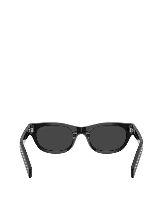 Prada Black Cat-Eye Sunglasses for men