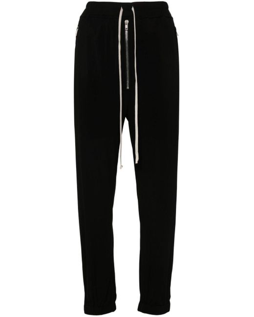 Pantalon de jogging à coupe sarouel Rick Owens en coloris Black