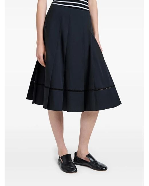 Proenza Schouler Blue Laci Skirt