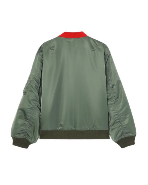 Chaqueta Bomber Reversible Undercover de hombre de color Green