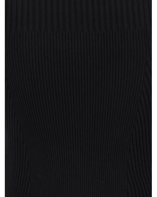 McQueen Black Striped Top