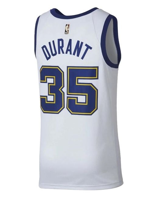 Nike Blue X Golden State Warriors Kevin Durant Vest for men