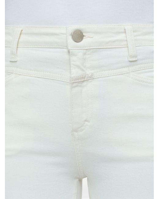 Closed White Pusher Skinny-cut Jeans