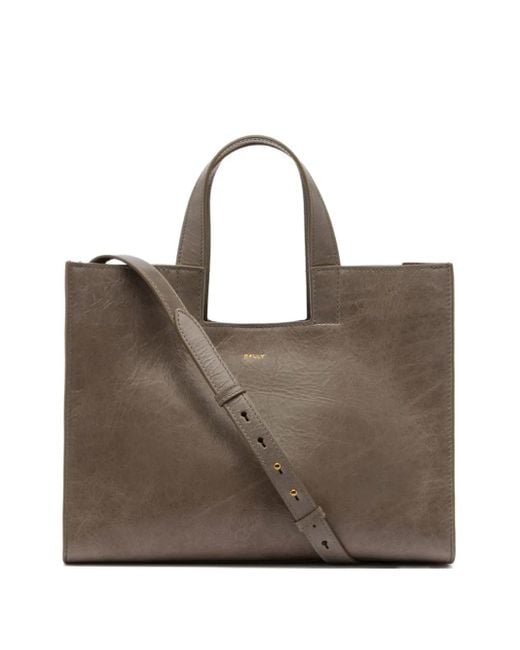 Borsa Tote Easy di Bally in Brown