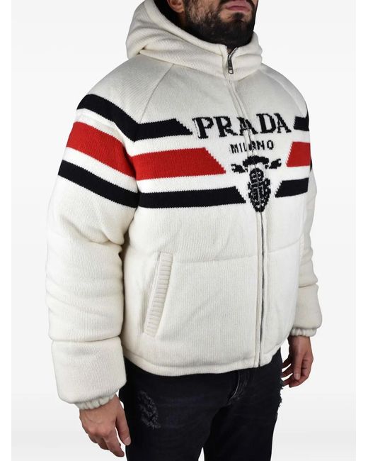 Prada Multicolor Down Jacket for men