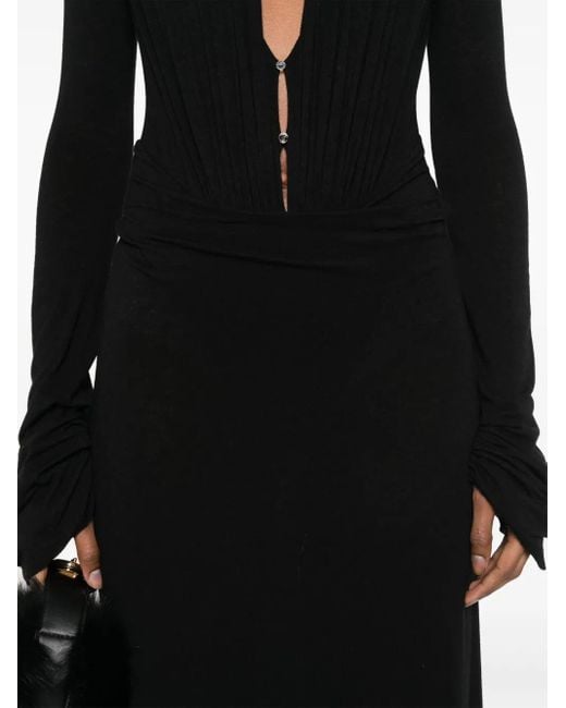 MANURI Suki ドレス Black