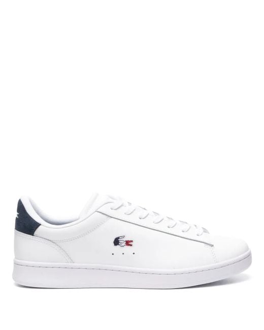 Lacoste White Carnaby Set Leather Sneakers for men