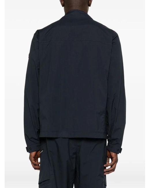 Moose Knuckles Black Topflight Shirt Jacket for men