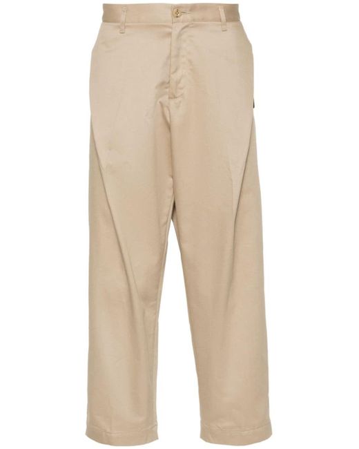 Neighborhood Natural Logo-patch Chino Trousers for men