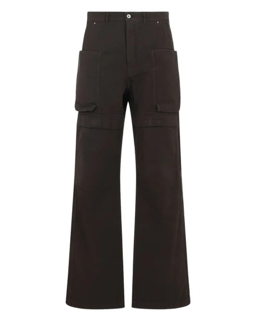 Rick Owens Black Stefan Cargo Pants for men