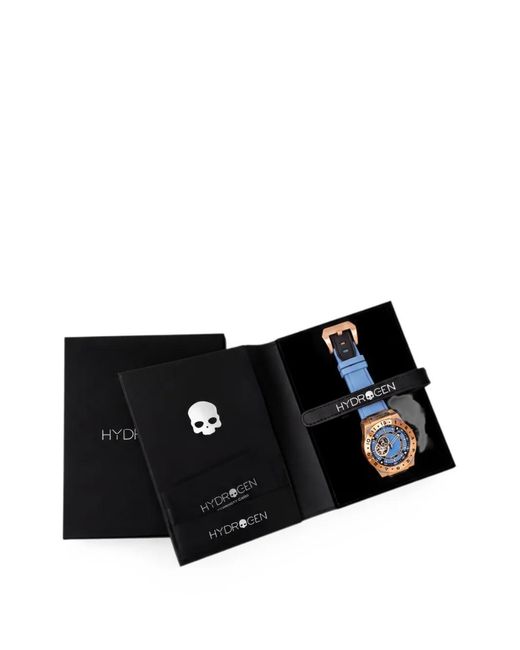 Hydrogen Gray Vento 40Mm Skeleton Dial Automatic Watch