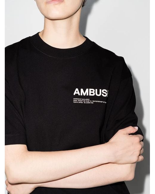 Ambush Black Workshop T-shirt