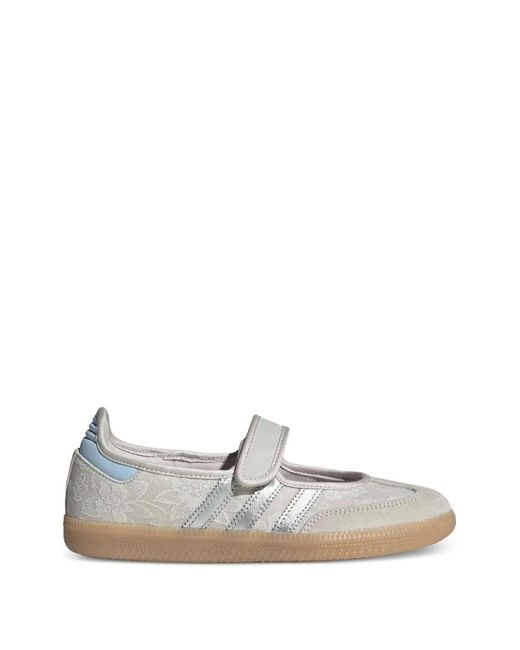 Adidas White Samba Jane Sneakers