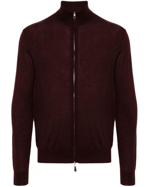 N.Peal Cashmere Red Hyde Fg Cashmere Cardigan for men