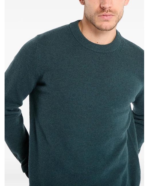 Samsøe & Samsøe Green Isak Crew-Neck Sweater for men