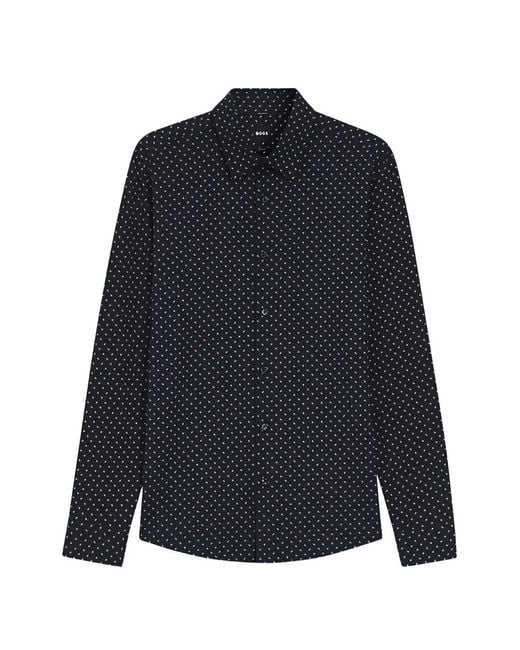 Boss Blue Chemise Roan for men