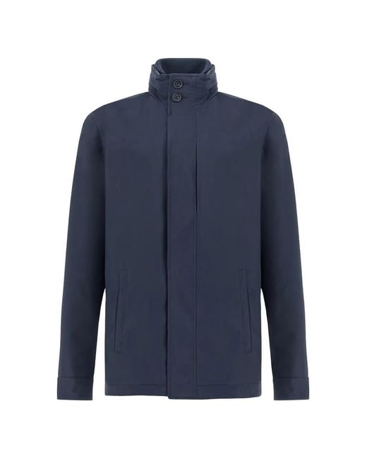 Paul & Shark Blue Veste Typhoon Platinum for men