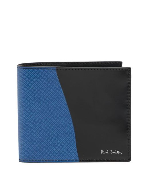 Paul Smith Blue Rug-print Leather Wallet for men