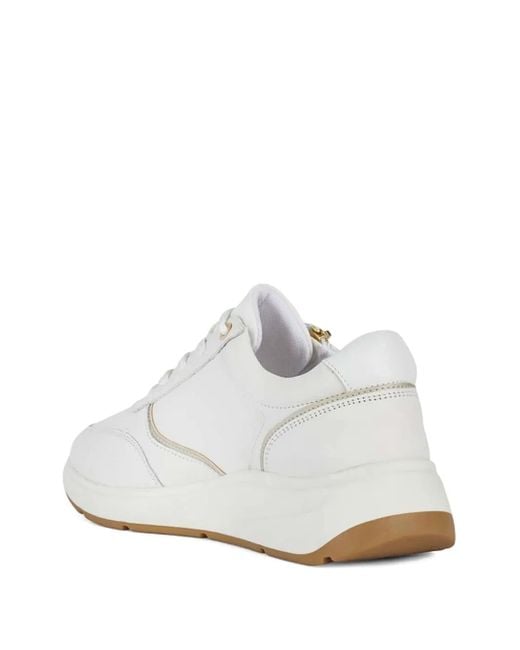 Geox White D Cristael E Sneakers