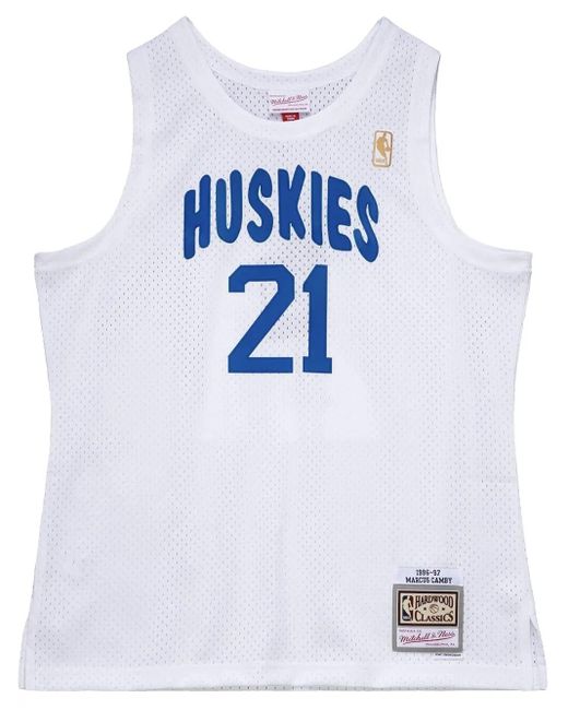 メンズ Mitchell & Ness Nba スウィングマン "raptors 1996 Marcus Camby" ジャージ Blue