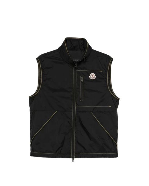 Moncler Black Jackets for men