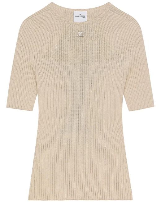 Courreges Natural Sweaters