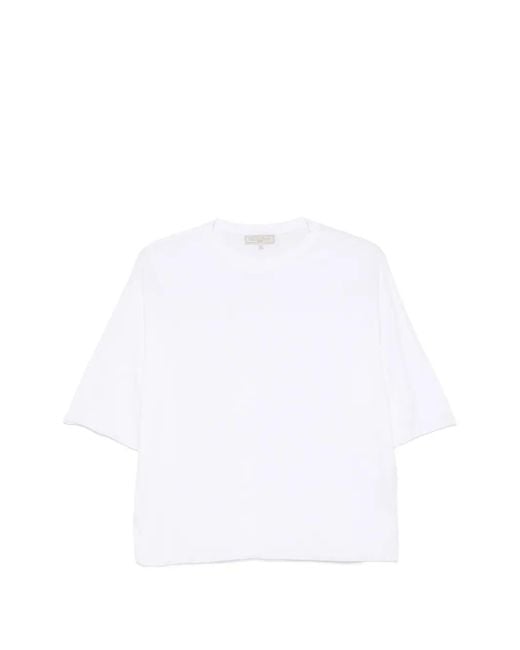 Antonelli White Crew-Neck T-Shirt