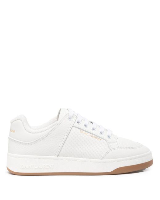 Baskets En Cuir Sl/61 Saint Laurent en coloris White