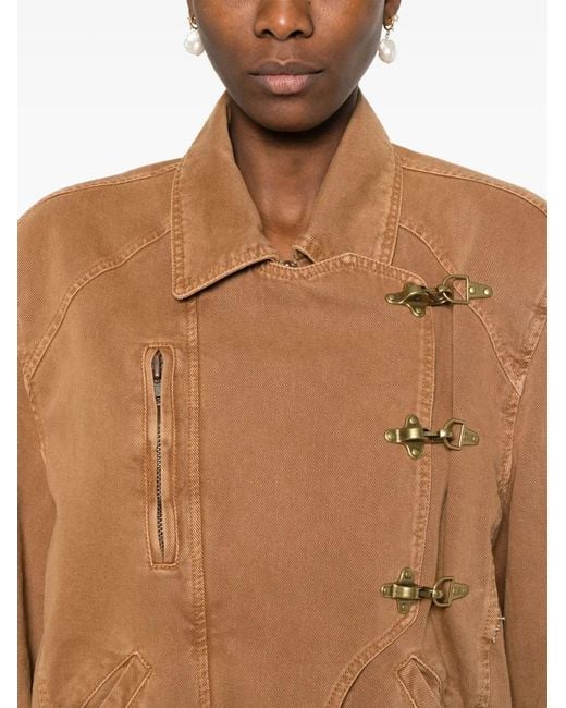 Isabel Marant Brown Caitlyn Jacket