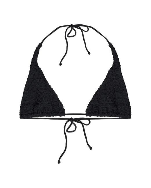 Bondeye Black Serenity Textured Tie Bikini